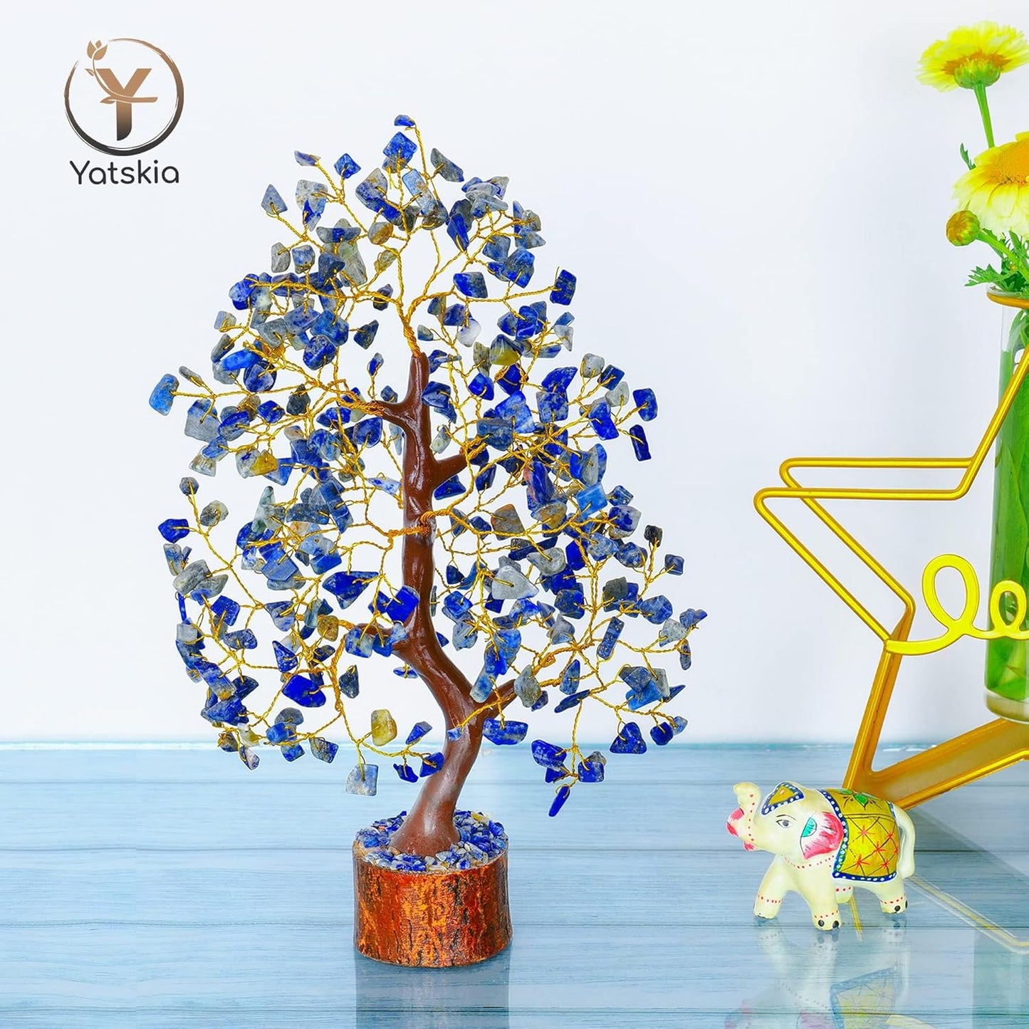 Lapis Lazuli Crystal Tree - Friend Birthday Gifts for Women