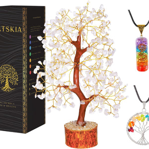 Clear Quartz Crystal Tree - Birthday Gifts For Women Friendship