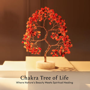 Carnelian Gemstone Tree - Boost Energy and Confidence