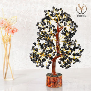 Black Tourmaline Crystal Tree - Chakra Tree - Housewarming Gift for Women