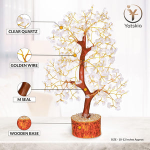 Clear Quartz Tree 10-12