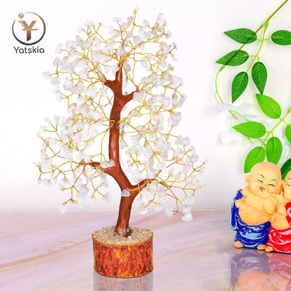 Clear Quartz Crystal Tree - Birthday Gifts For Women Friendship