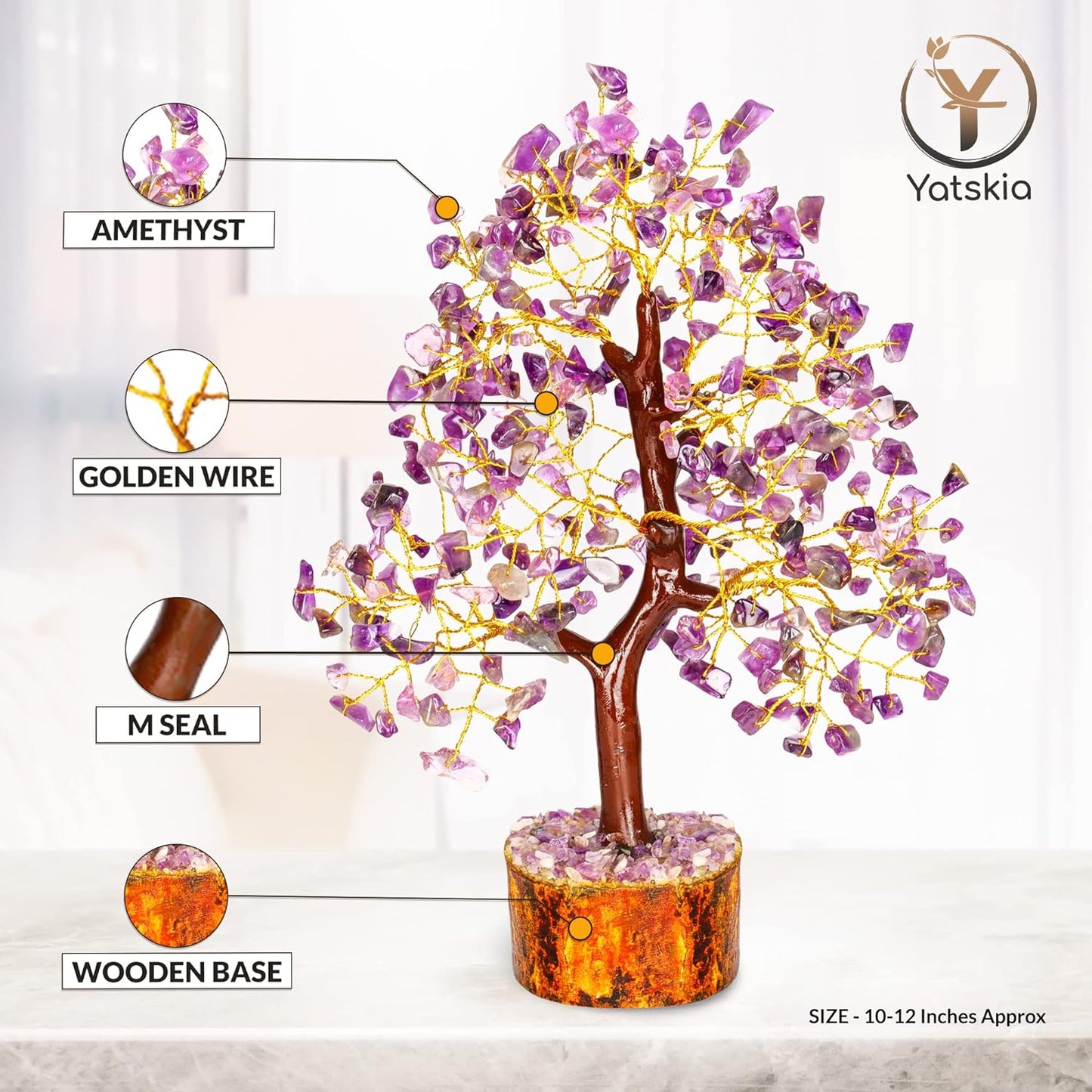 Amethyst Crystal Tree - Tree of Life Decor