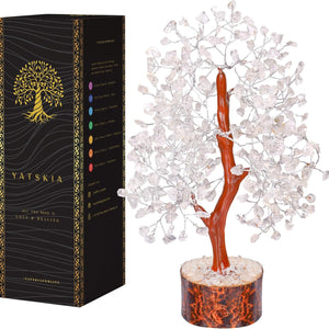Clear Quartz Gemstone Tree - Healing Energy and Natural Beauty