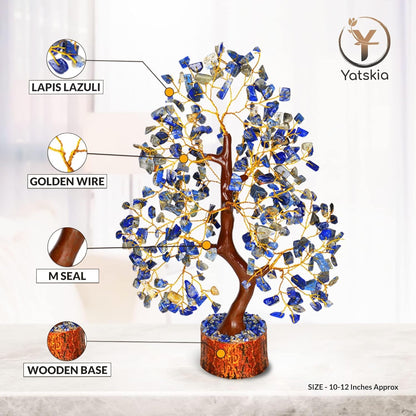 Lapis Lazuli Crystal Tree - Friend Birthday Gifts for Women