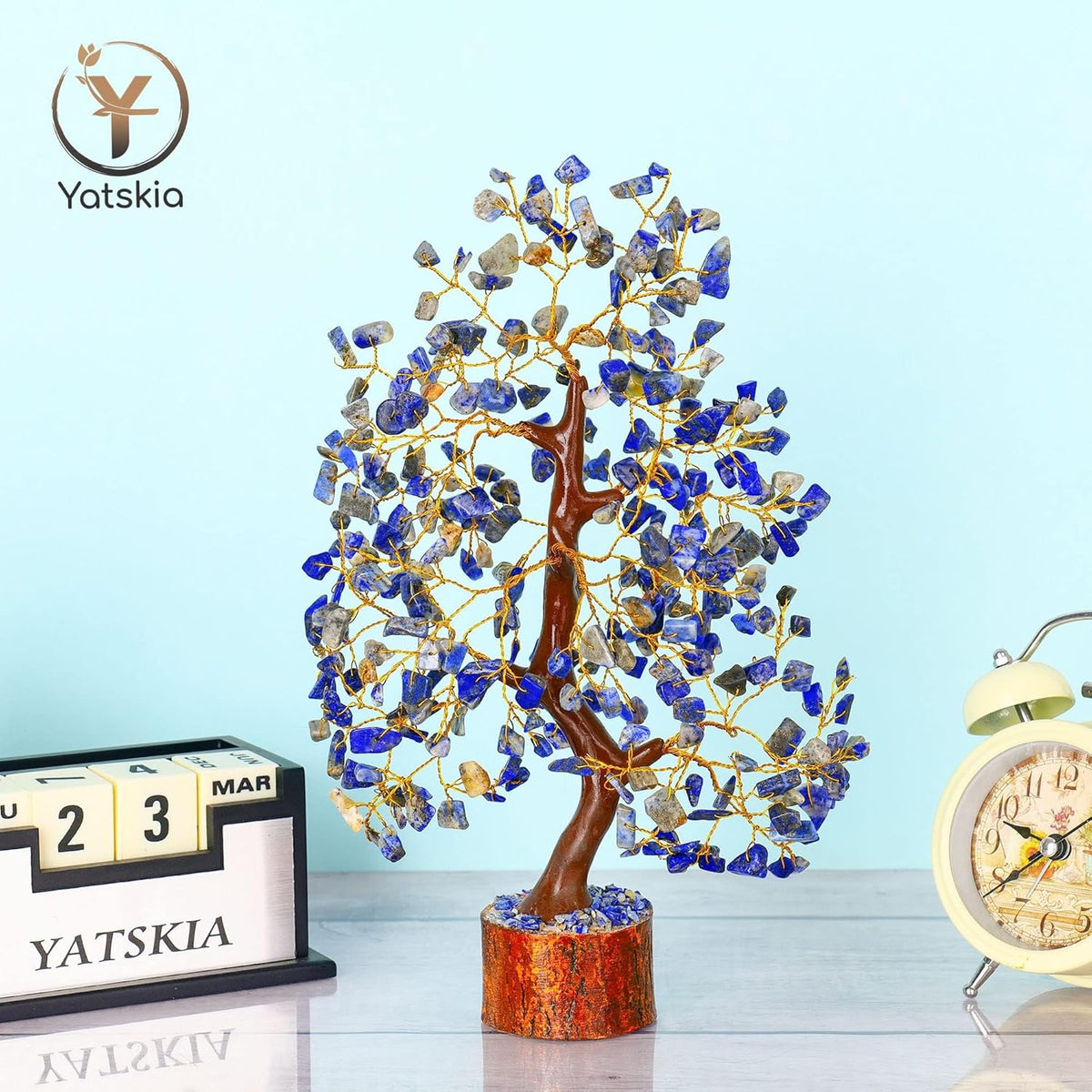 Lapis Lazuli Crystal Tree - Friend Birthday Gifts for Women