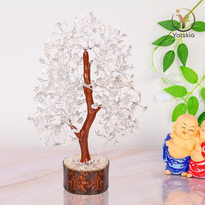 Clear Quartz Gemstone Tree - Healing Energy and Natural Beauty