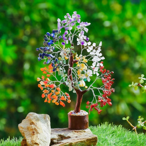 Seven Chakra Gemstone Tree 10-12