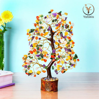 7 Chakra Crystal Tree - Office Decorations