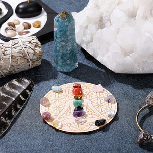 15 Healing Crystals and Stones Set - Tumbled and Polished Chakra Stone