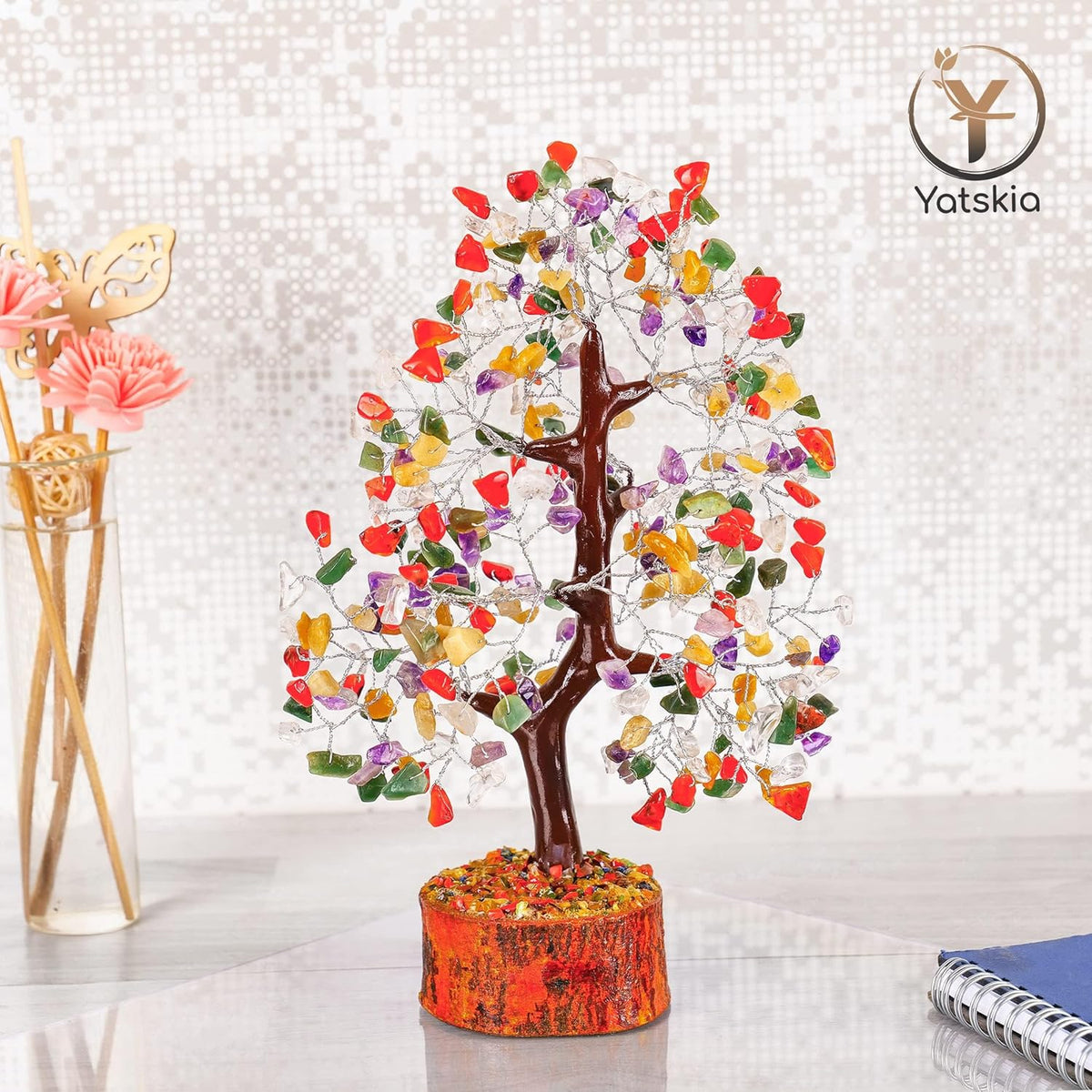 7 Chakra Crystal Tree