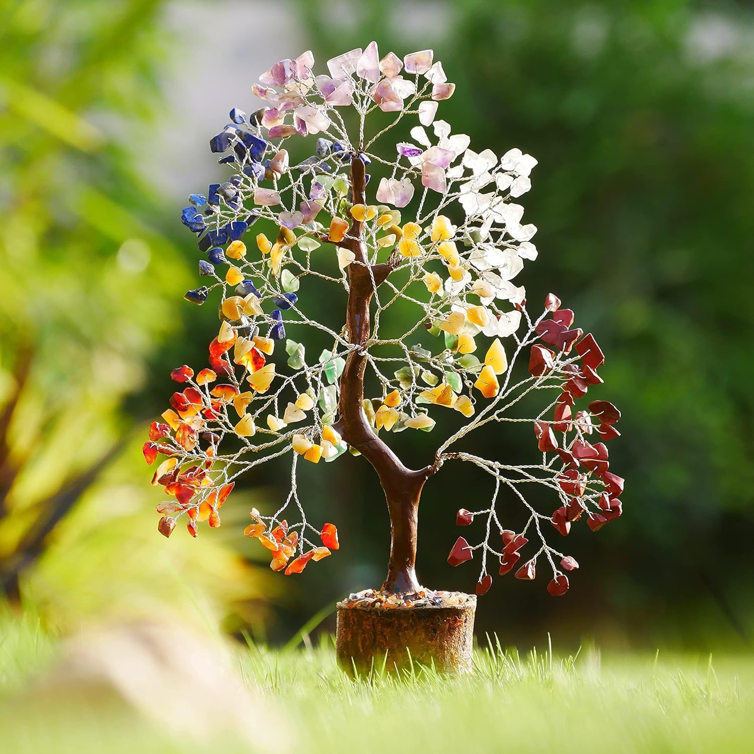 Wired by hand,
branch by branch.