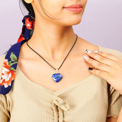 Lapis Lazuli Crystal Pendant For Women