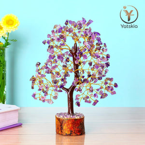 Amethyst Gemstone Tree Healing Crystals for Spirituality