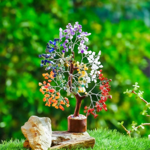 Seven Chakra Gemstone Tree 10-12