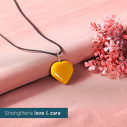Yellow Aventurine Crystal Pendant For Women