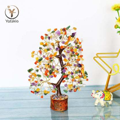 7 Chakra Crystal Tree - Office Decorations