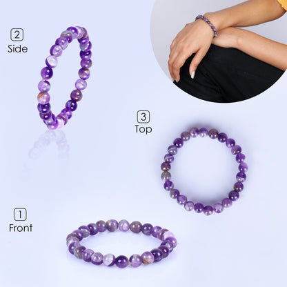 Amethyst Crystal Bracelet For Weight Loss