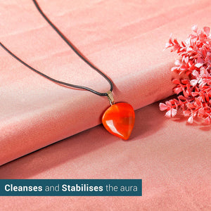 Carnelian Crystal Pendant For Women