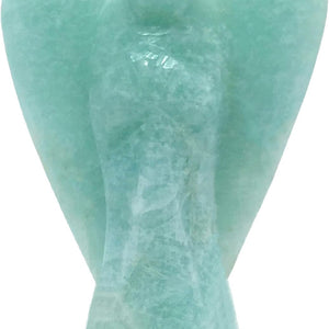 Amazonite Angel Figurine for Harmony, Communication, and Emotional Balance
