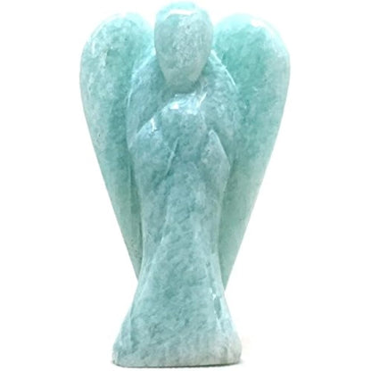 Amazonite Angel Figurine for Harmony, Communication, and Emotional Balance