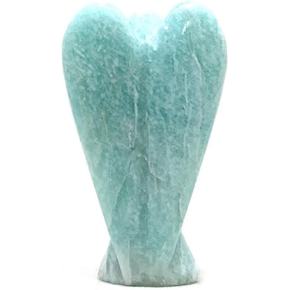 Amazonite Angel Figurine for Harmony, Communication, and Emotional Balance