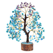 Amethyst and Turquoise Crystal Tree