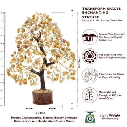 Yellow Aventurine Certified Crystal Tree