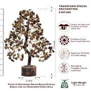 Tiger Eye Crystal Tree