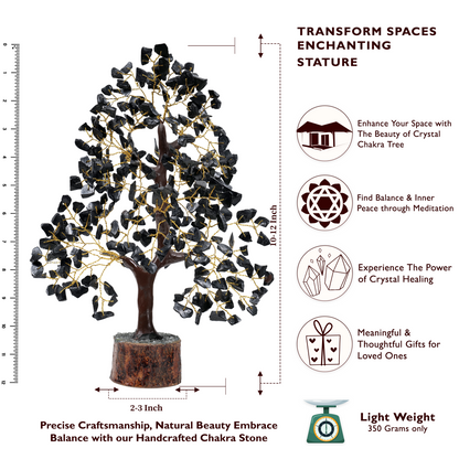 Black Tourmaline Tree of Life for Protection and Grounding Energy