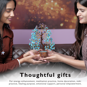 Amethyst and Turquoise Crystal Tree