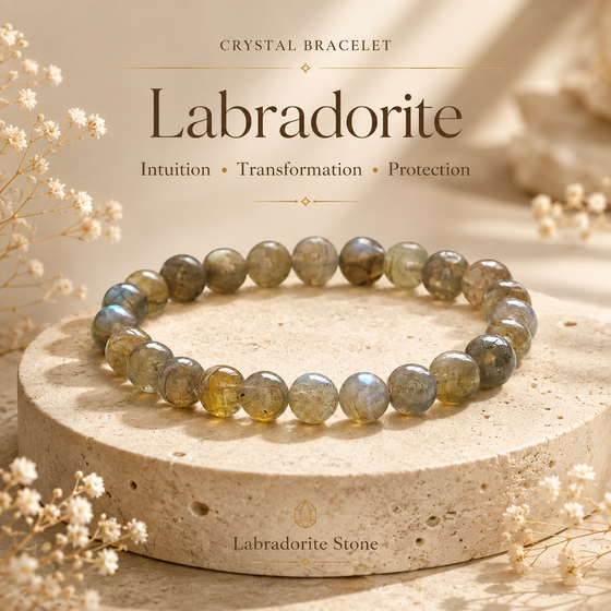 Labradorite Certified Healing Crystal Bracelet