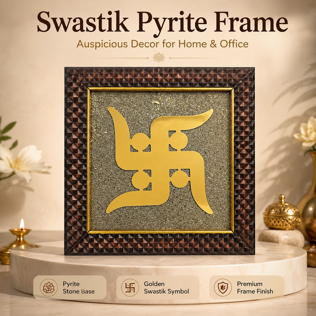 Shop Swastik Pyrite Frame
