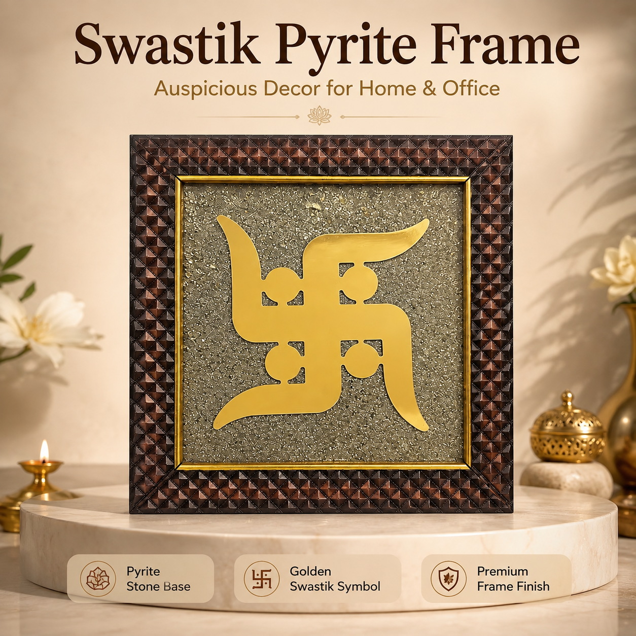 Shop Shubh Labh Pyrite Frame