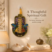 7 Chakra Hamsa Hand Hanger