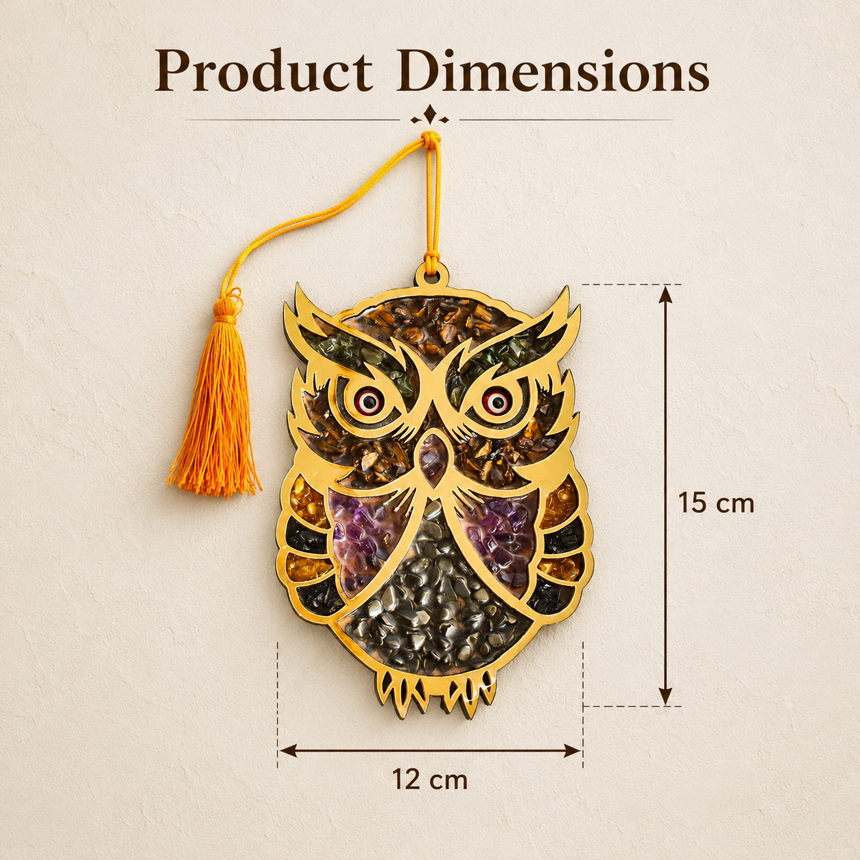 7 Chakra Owl Hanger