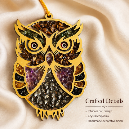 7 Chakra Owl Hanger