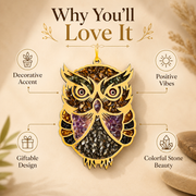 7 Chakra Owl Hanger