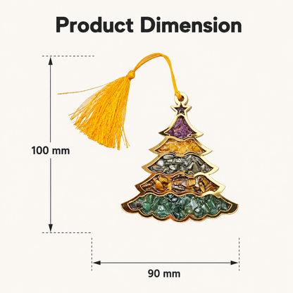 Crystal Stone Christmas Tree Hanging Ornament