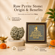 Lord Krishna on Raw Pyrite Frame