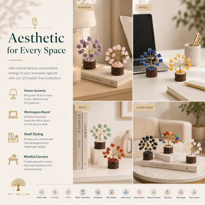 12 Crystal Tree Gift Set