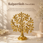 Buy Brass Kalpavriksh Wish Tree