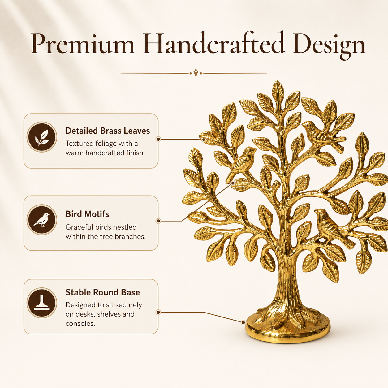 Buy Brass Kalpavriksh Wish Tree