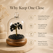 Black Tourmaline Dome Tree