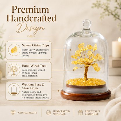 Citrine Wish Dome Tree