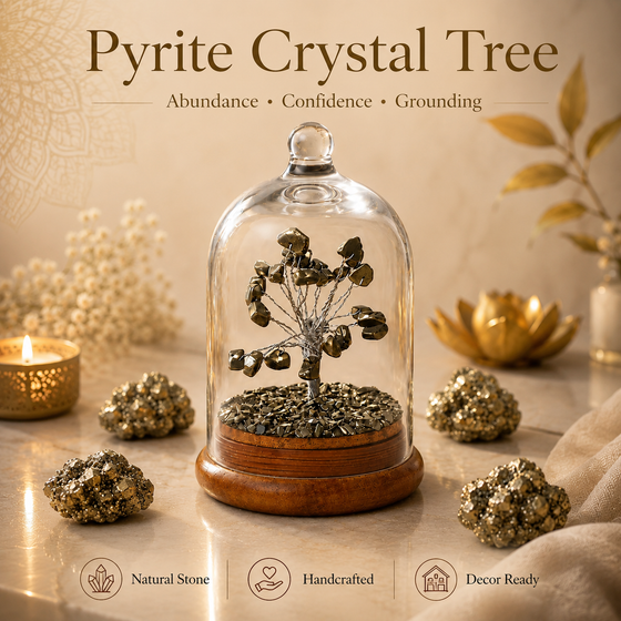 Pyrite Crystal With Dome Tree