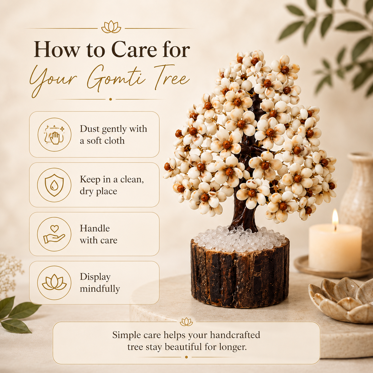 Gomti Tree for Prosperity & Decor