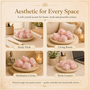 Rose Quartz Raw Crystals and Stones (500 Gram)