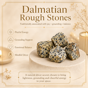 Dalmatian Raw Crystals and Stones (500 Gram)