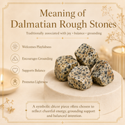 Dalmatian Raw Crystals and Stones (500 Gram)